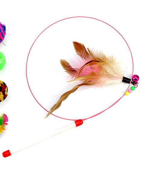 Feather wand from the Play Pack